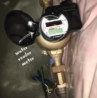 WATER READER METER