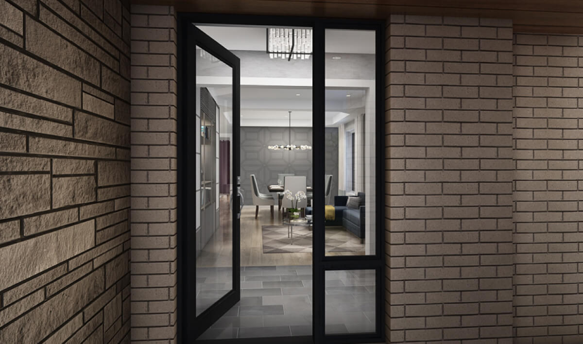 Deco Exterior Door