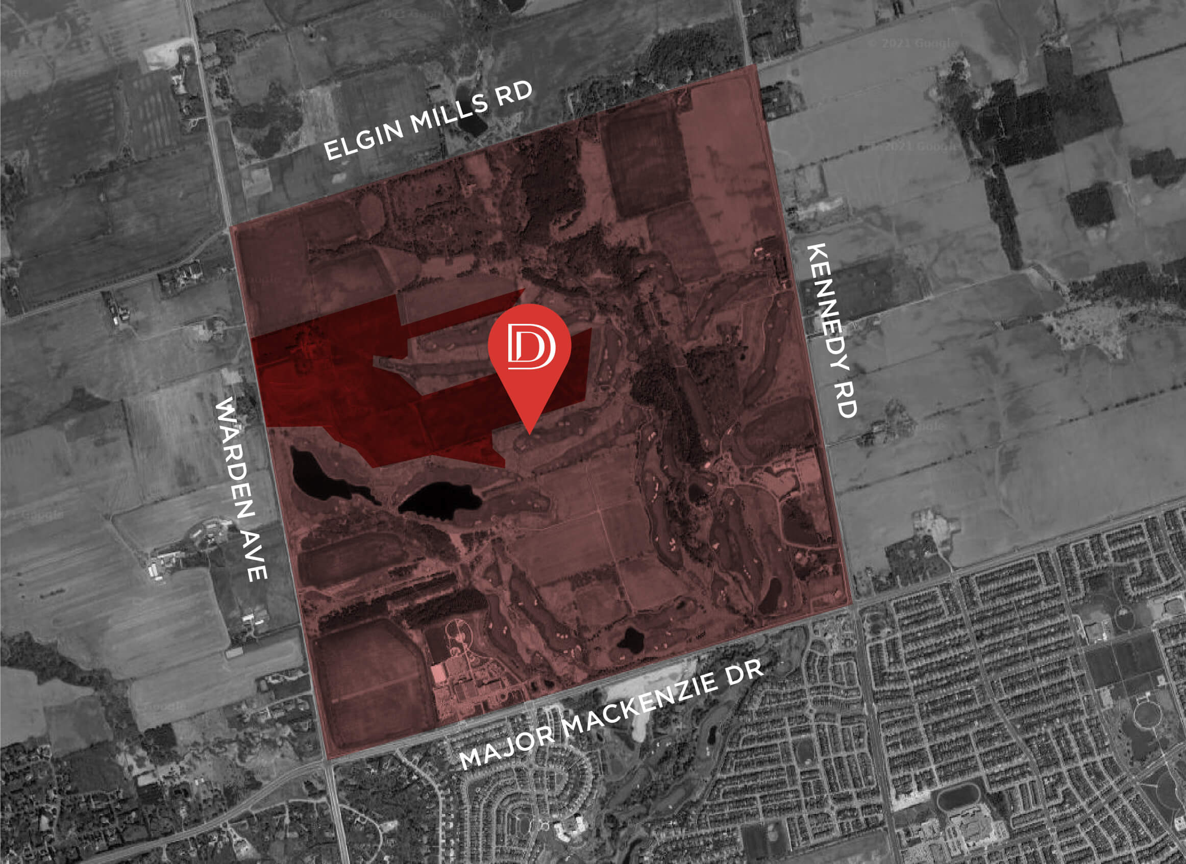 Angus Glen Map